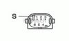 MERCE 0008290601 Control, headlight range adjustment